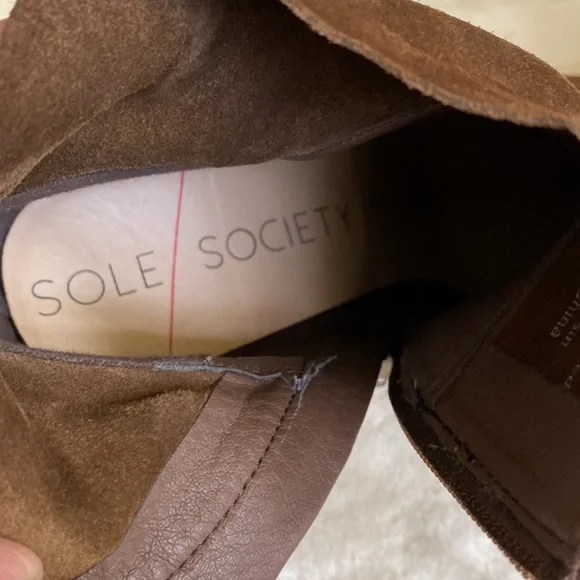 SOLE/SOCIETY Ankle Boots - Picture 9 of 10